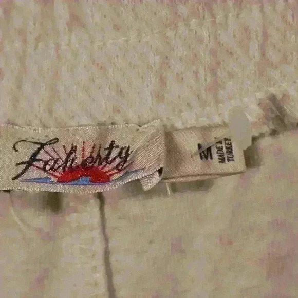 FAHERTY Relaxed Baggy Wide Leg Lounge Pants Sweatpants Women Medium New - Picture 9 of 10